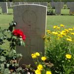 Marine Ronald Reader, 41RM Commando, Salerno War Cemetery.