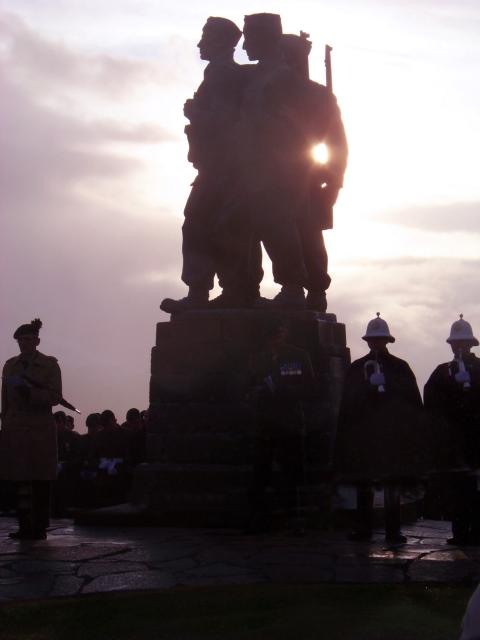 We will remember them. Spean Bridge 2008