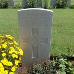 Lance Corporal Hugh Bryan Allan, No.2 Commando, Salerno War Cemetery.