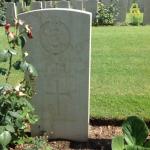 RM Commando Known Unto God, Salerno War Cemetery