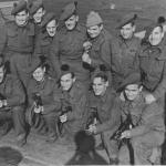 Roy Foster and others from No.9 Commando
