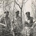 Percy Bream, unknown, and Ted Graham c.1962/3