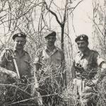 Percy Bream, unknown, and Ted Graham c.1962/3