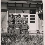 Herbert 'Spike'  Pike (formerly No.4 Cdo) and officers of 1st Bn., The Glosters.