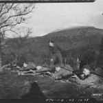 Lt. Derek Burr, CBTC, instructing US Rangers 7th Feb.'43