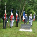 Le Hauger Amfreville, Calvados, 4/6/2012 - Col Dawson  OC No.4 Commando Memorial.