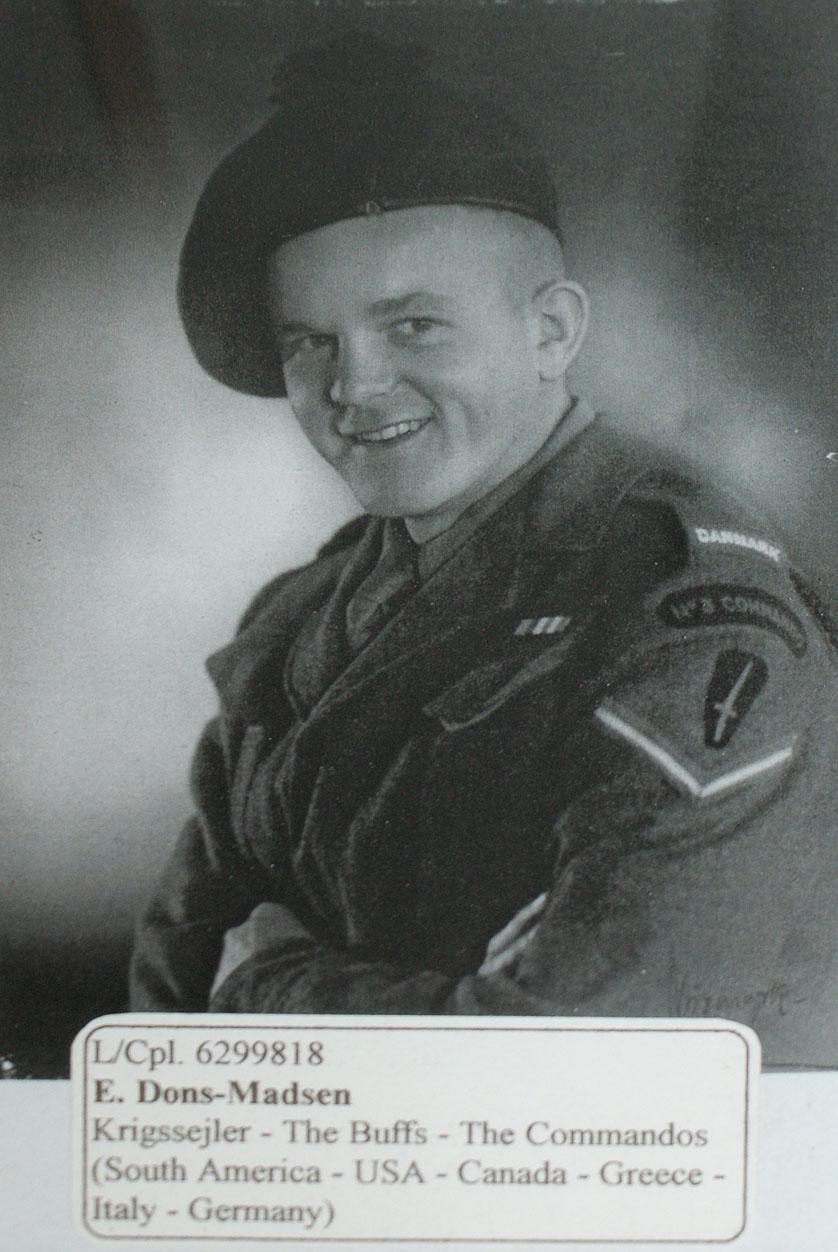 LCpl. Erik Dons-Madsen, No.9 Commando