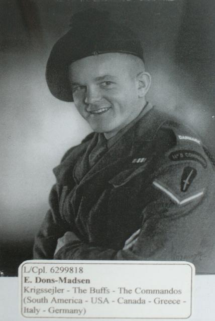 LCpl. Erik Dons-Madsen, No.9 Commando