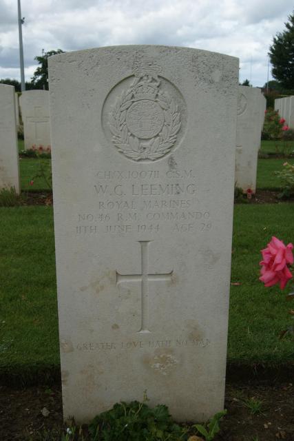 Sergeant Major William Cedric Leeming
