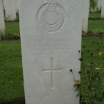 Grave of Corporal William Elias Brooks, 46RM Commando