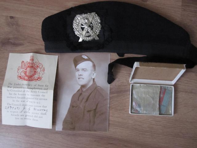 Items of Pte. James Gardner Murray No.3 Cdo kia Norway