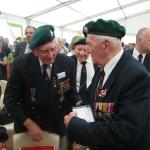 Reg Wise and others  Dieppe Anniversary 2012