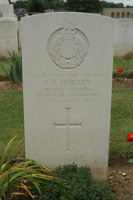 Colour Sergeant Colin Noel Morley