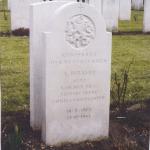 Corporal A. Berkley, No.10(IA) Cdo., 2 (Dutch) troop,  Municipal Cemetery of Brussels.