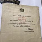 Gunner Robert Milne No.2 Commando 5 Troop - Mentioned in Despatches St Nazaire Raid