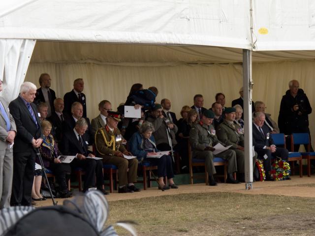 Countess Mountbatten; General Sir David Richards, Jim Booth, Major General Ed Davis, and others