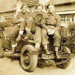 Kenneth Rogers (left), Buck Tooley (middle) 46RM Cdo. 'S' Troop.