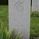 Grave of Cpl Robert Clark, RM Engineer Commando