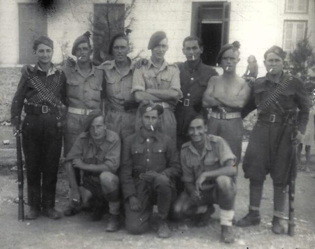 Norman Smethurst No.9 Cdo and some of 2 Troop with Greeks
