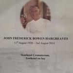 John 'Jack' Hargreaves, RAF