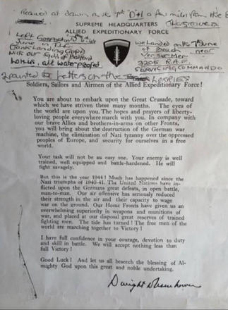 Letter from Eisenhower