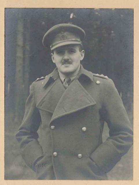 Captain (later Major) Robert Edward William Holmes