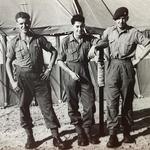 Mne. Alan Rimini (centre), 3 Cdo Bde RM, and unknown c.1960's