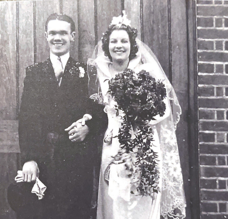 Frederick Ernest Cox and his wife Dorothy