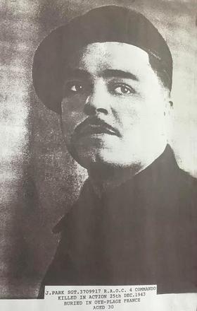 Sgt. John Park No.4 Commando and 2 SBS, kia 25/12/1943 France