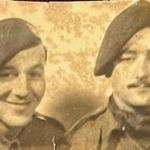 Mne. George Birtles (left) and Cpl. Edward Ashbrook, 45RM Commando
