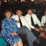 Arthur Warner (Nos.12 and 1 Cdo) and his wife and others at a reunion