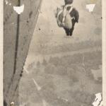 Bob parachuting 1945