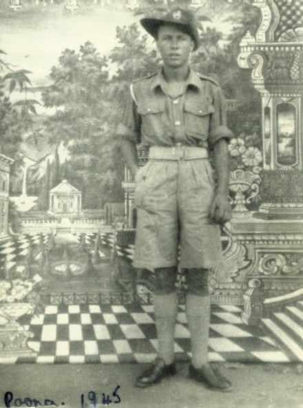 Frederick Harry Brothers 42RM Commando, Poona, 1945