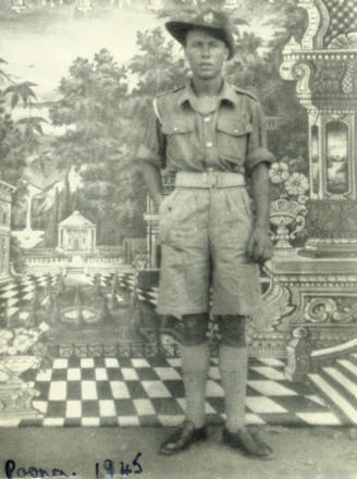 Frederick Harry Brothers 42RM Commando, Poona, 1945