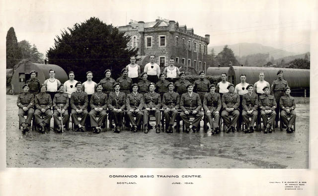 Commando Basic Training Centre  Staff, June 1945