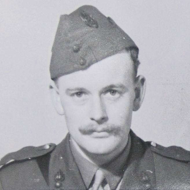 Lt (later Major) Cecil Francis Tracy RE, No.4 Commando July '40 to March '41.
