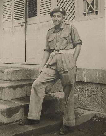 Pte Thomas Blair in No.1 Commando