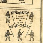 1944 No.1 Commando Xmas Card from Pte Thomas Blair