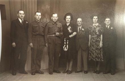 Thomas Blair (No.12 and No.1 Cdo) wedding photo