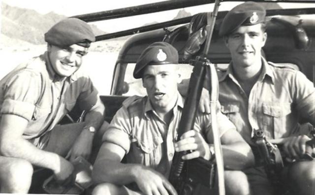 Edward Casey and others, 45 Commando RM, Dhala 1961