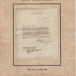 Hugh Maines, No.1 Commando, Operation Torch Certificate.