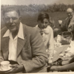 LSgt. Henry Richard 'Harry' Drew (No.3 Cdo) and family