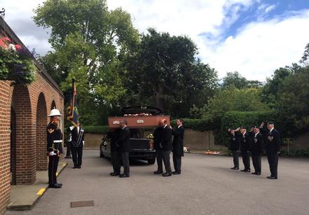 Funeral of Raymond Ormsby Kirra Tebble RM