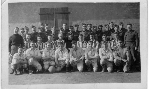 Stalag V111b Camp E361 - Football Team (2)