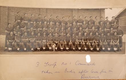 No.1 Commando 3 Troop India 1945