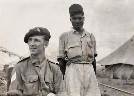 Sgt. Herbert Austin Matthias No.1  Cdo 3Tp., India 1943