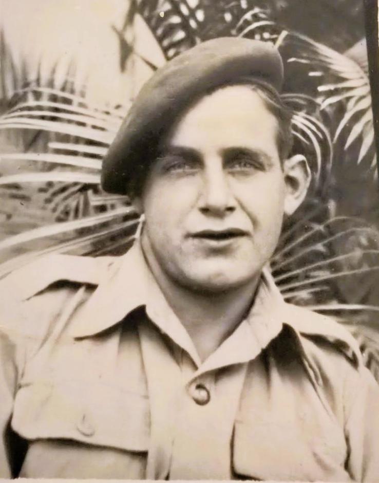 Paddy Hayward No.1 Cdo. 3 troop Mortar