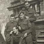 Alf Perry, Harry Cohen, Alf Wakefield, Ken Youngs, Helensburgh, Aug'42