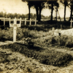 Original grave of Private Kenneth Andrew Stout