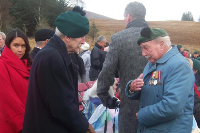 No9 Cdo Veterans, Spean Bridge Remembrance Service